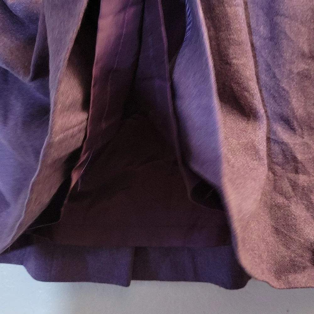Vintage Wool Blend Pleated The Villiger Mini Skirt 14